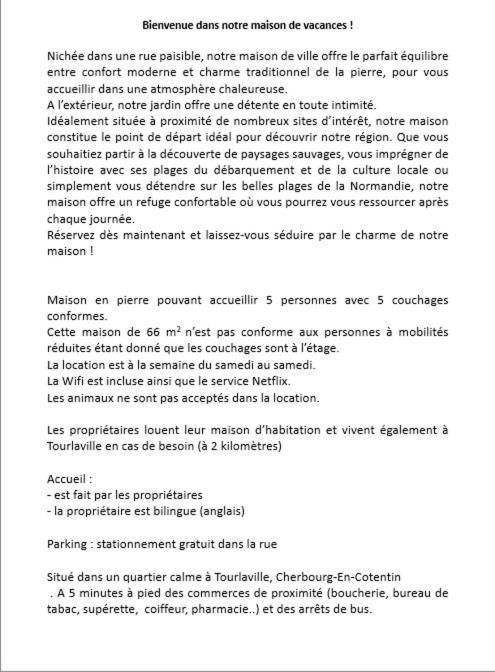 Holiday home Maison De 5 Voyageurs